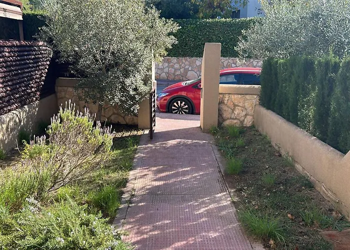 Seaside Home In Altafulla, Costa Dorada, Tarragona, Spain With Seaviews